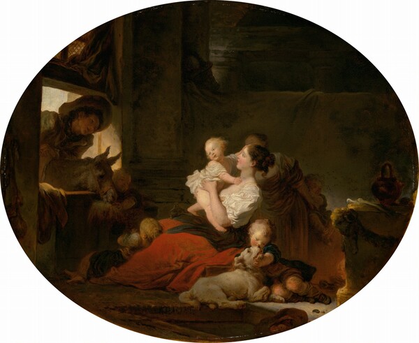 Jean Honoré Fragonard, The Happy Family