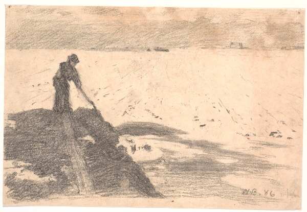 Niels Bjerre, Møddingen jævnes (af kunstnerens broder)