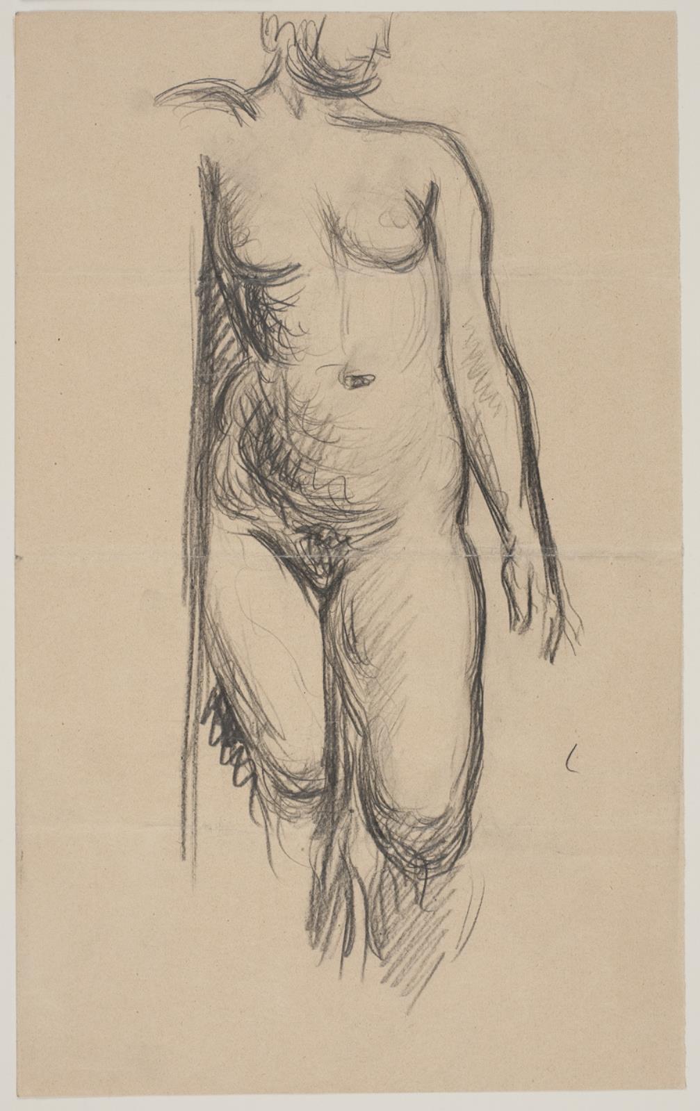 Vilhelm Lundstrøm, Stående kvindelig model