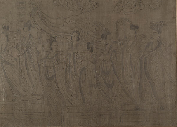 Unidentified artist, The Five Rulers at the New Year's Reception