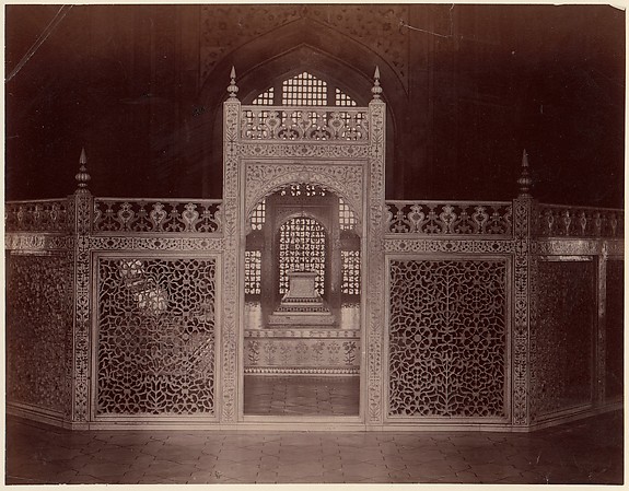 Unknown, [Interior of Taj Mahal, Agra]