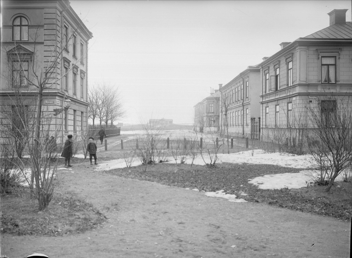 Alfred Dahlgren, Österplan i stadsdelen Kvarngärdet, Uppsala 1901 - 1902