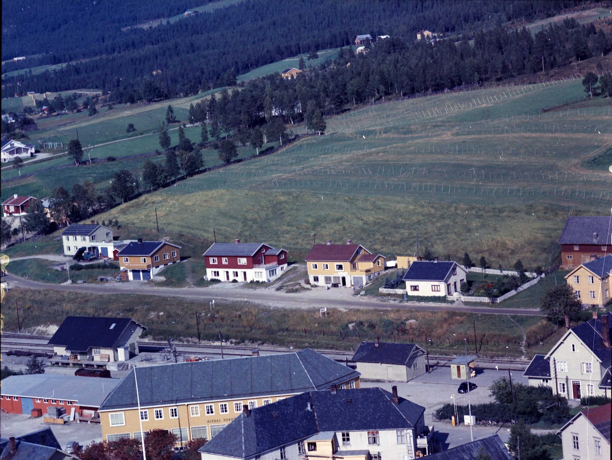 Widerøes Flyveselskap A/S, Oversikt over deler av Alvdal.