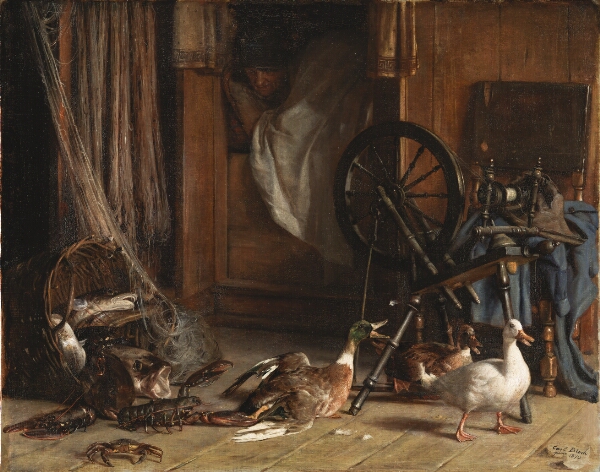 Carl Bloch, En forstyrret middagssøvn