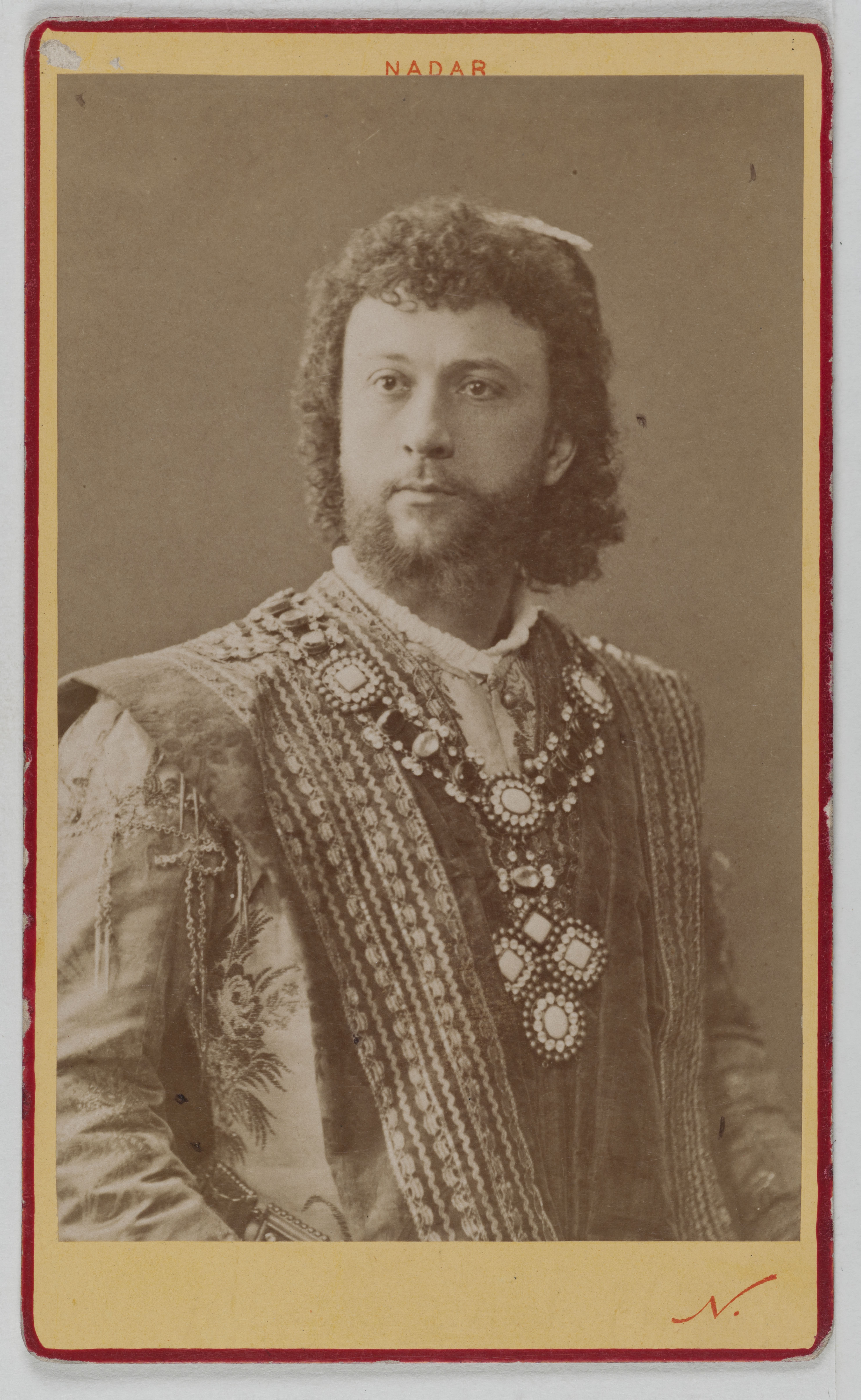 Atelier Nadar, Portrait de Lhérie, (acteur, chanteur)