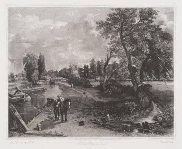 Constable, John RA, Flatford Mill