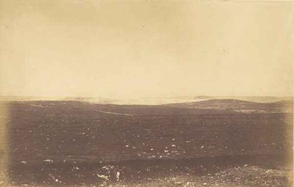 Roger Fenton, Distant view of Sebastopol with the Lines of Gordon's Battery.