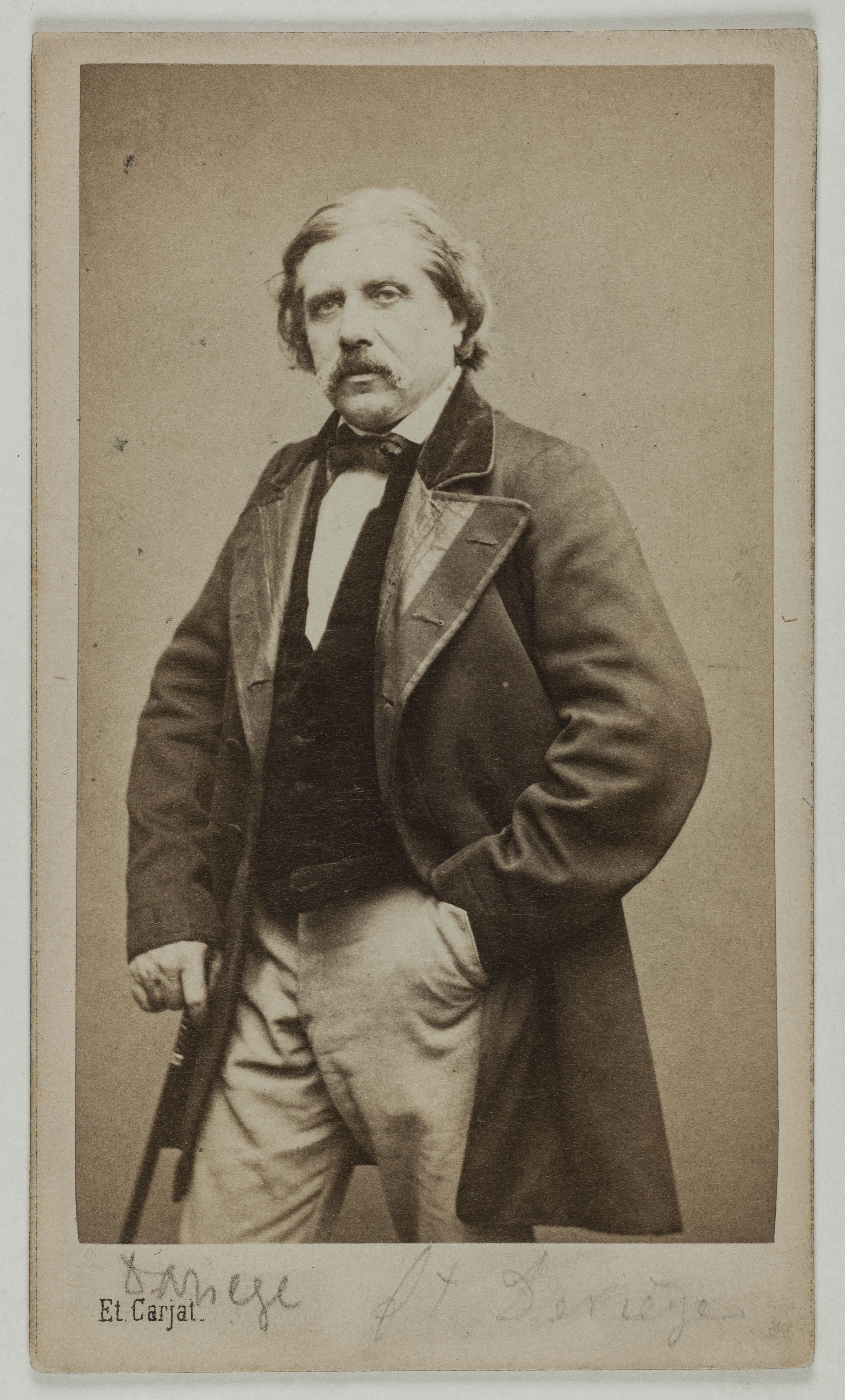 Carjat & Cie, Portrait de Deriège