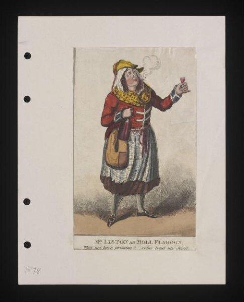 Unknown, Mr Liston as Moll Flaggon
