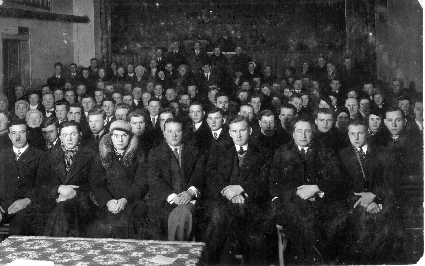 Petras Ločeris, Lietuvos jaunimo sąjungos Biržų rajono skyrių atstovų suvažiavimas