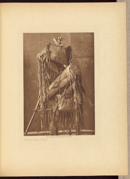 Edward S. Curtis, Medicine-bags - Piegan