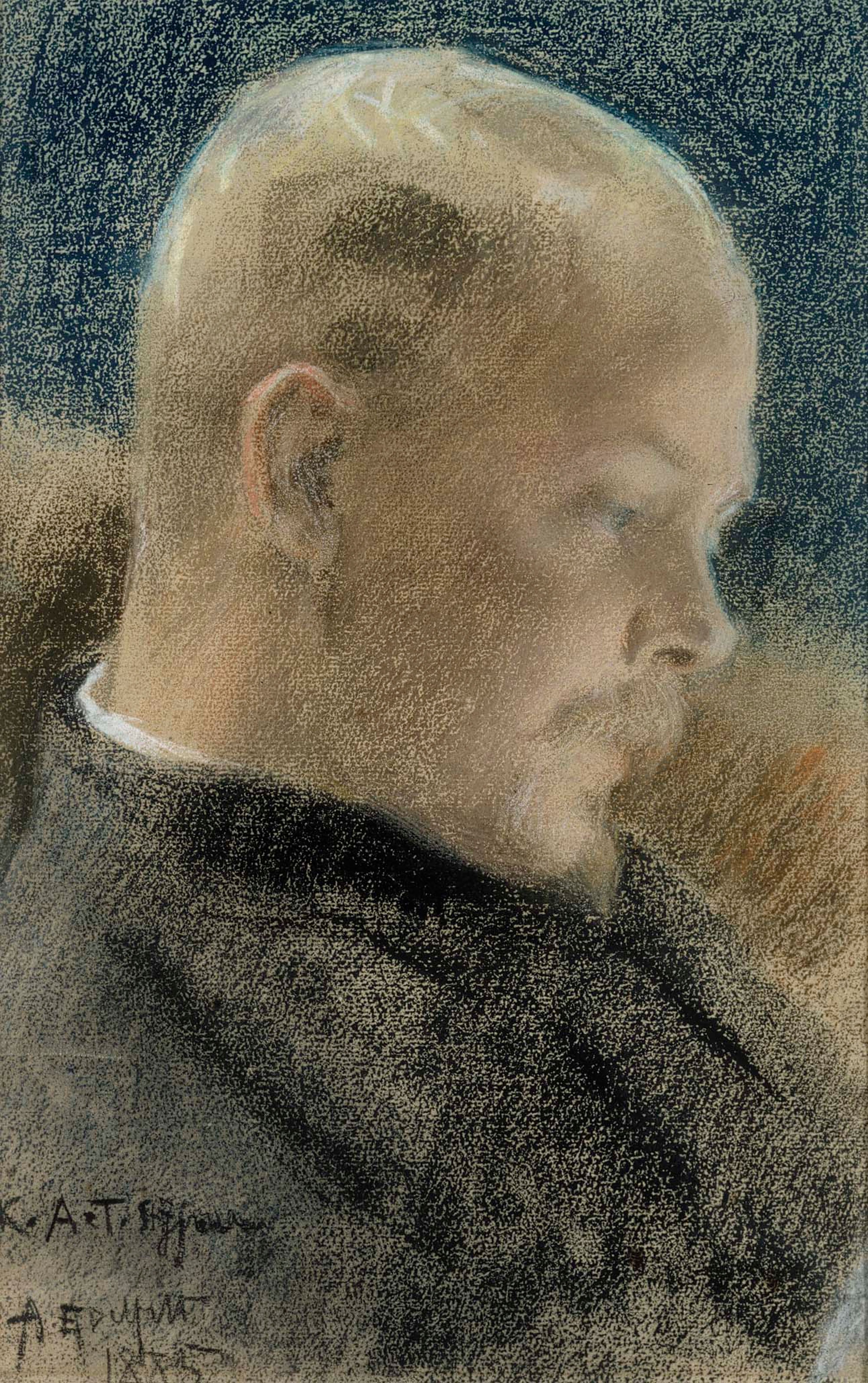 Albert Edelfelt, Portrait of the Author Karl A. Tavaststjerna (Portrait of Karl A.Tavaststjerna the Writer)