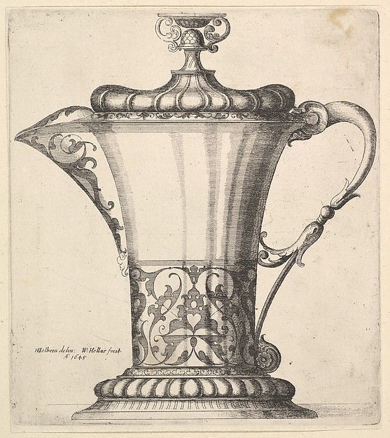 Wenceslaus Hollar, Jug with wide spout