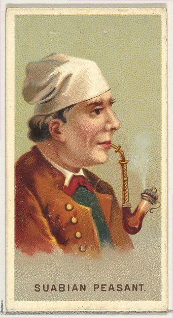 Allen & Ginter, Suabian Peasant, from World's Smokers series (N33) for Allen & Ginter Cigarettes