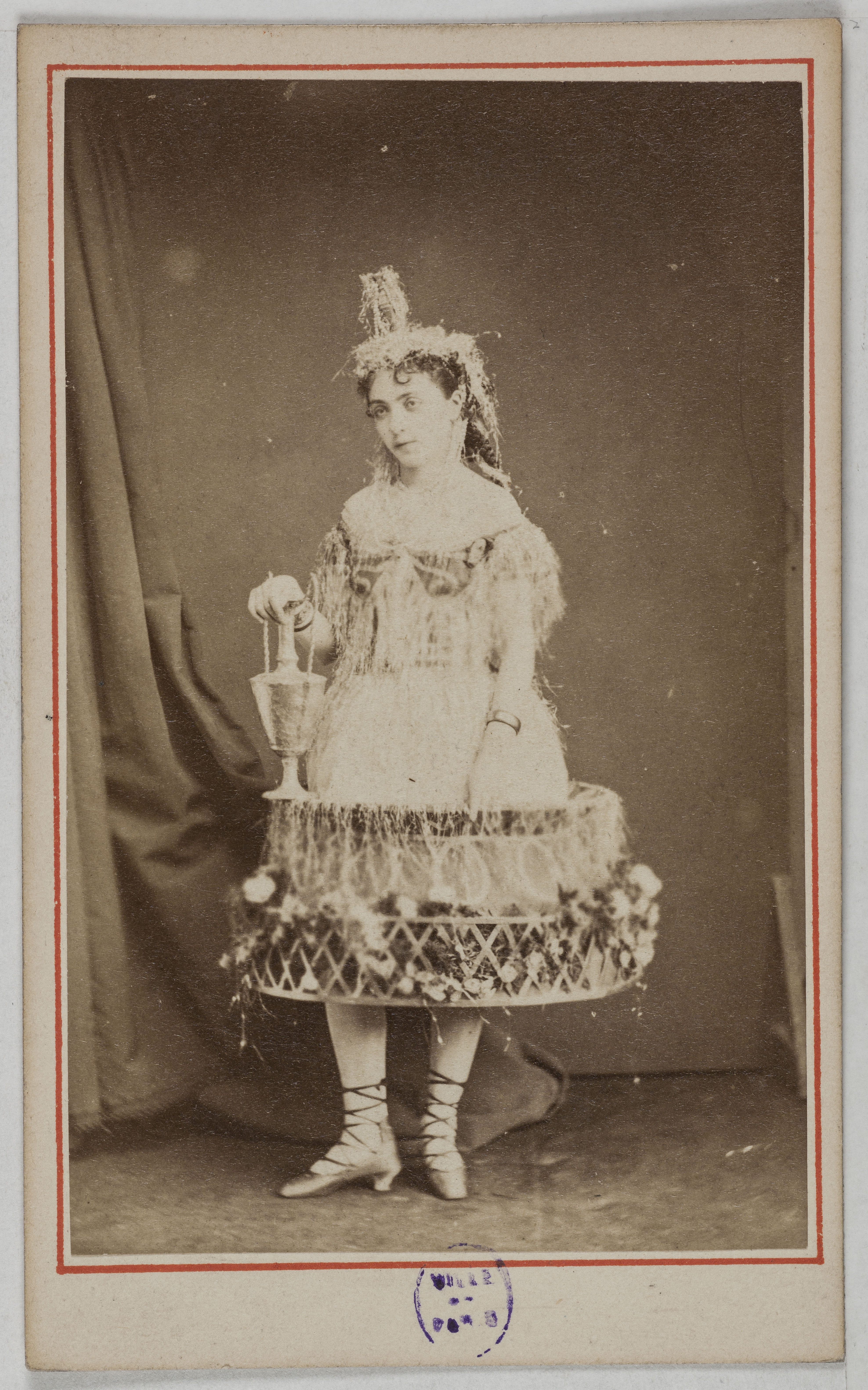 Anonyme, Portrait de Juliette (actrice au théâtre Déjazet)
