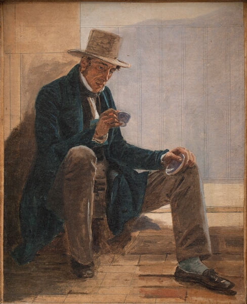 Constantin Hansen, Martinus Rørbye