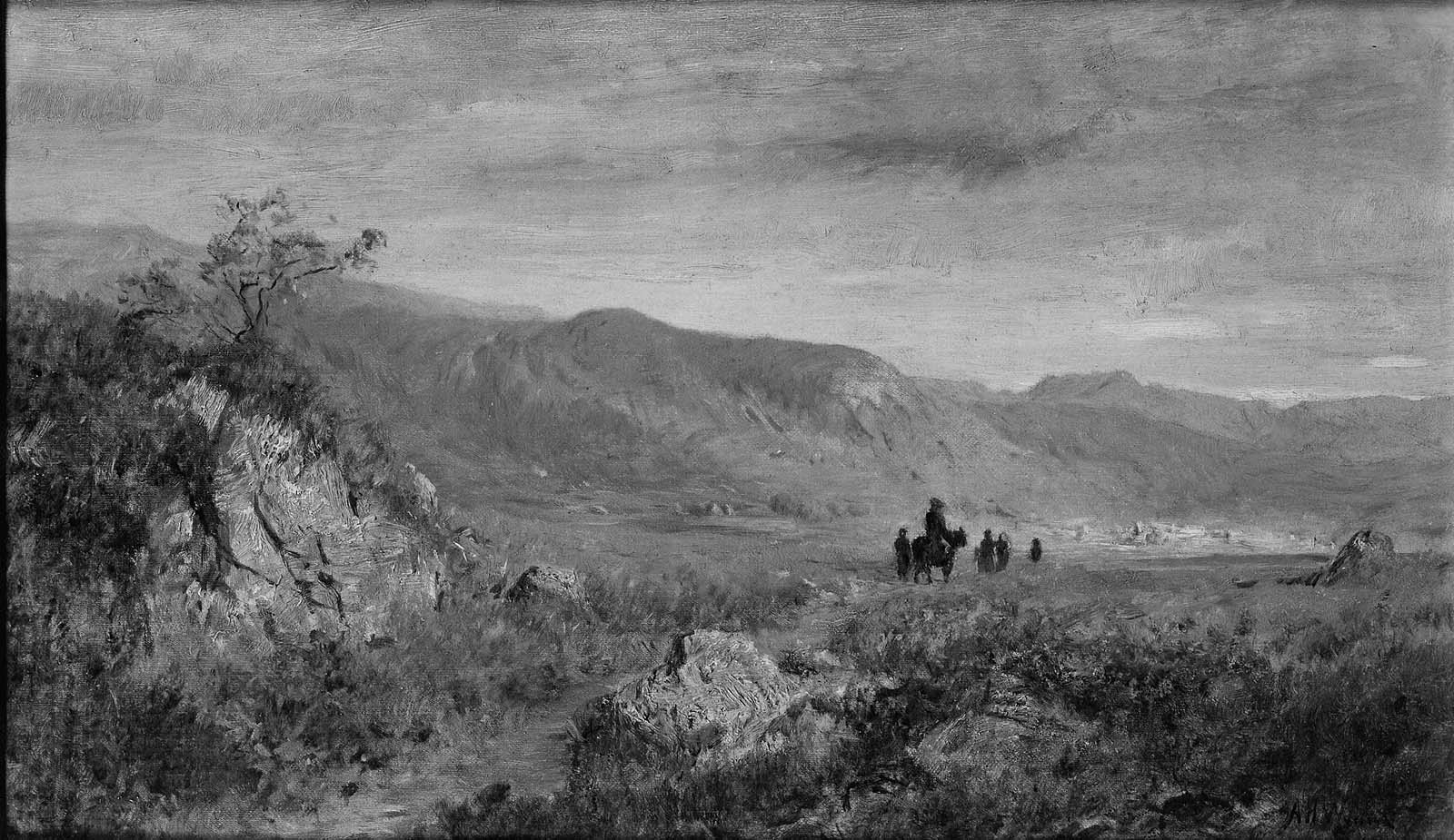 Alexander Helwig Wyant, Road in Ireland
