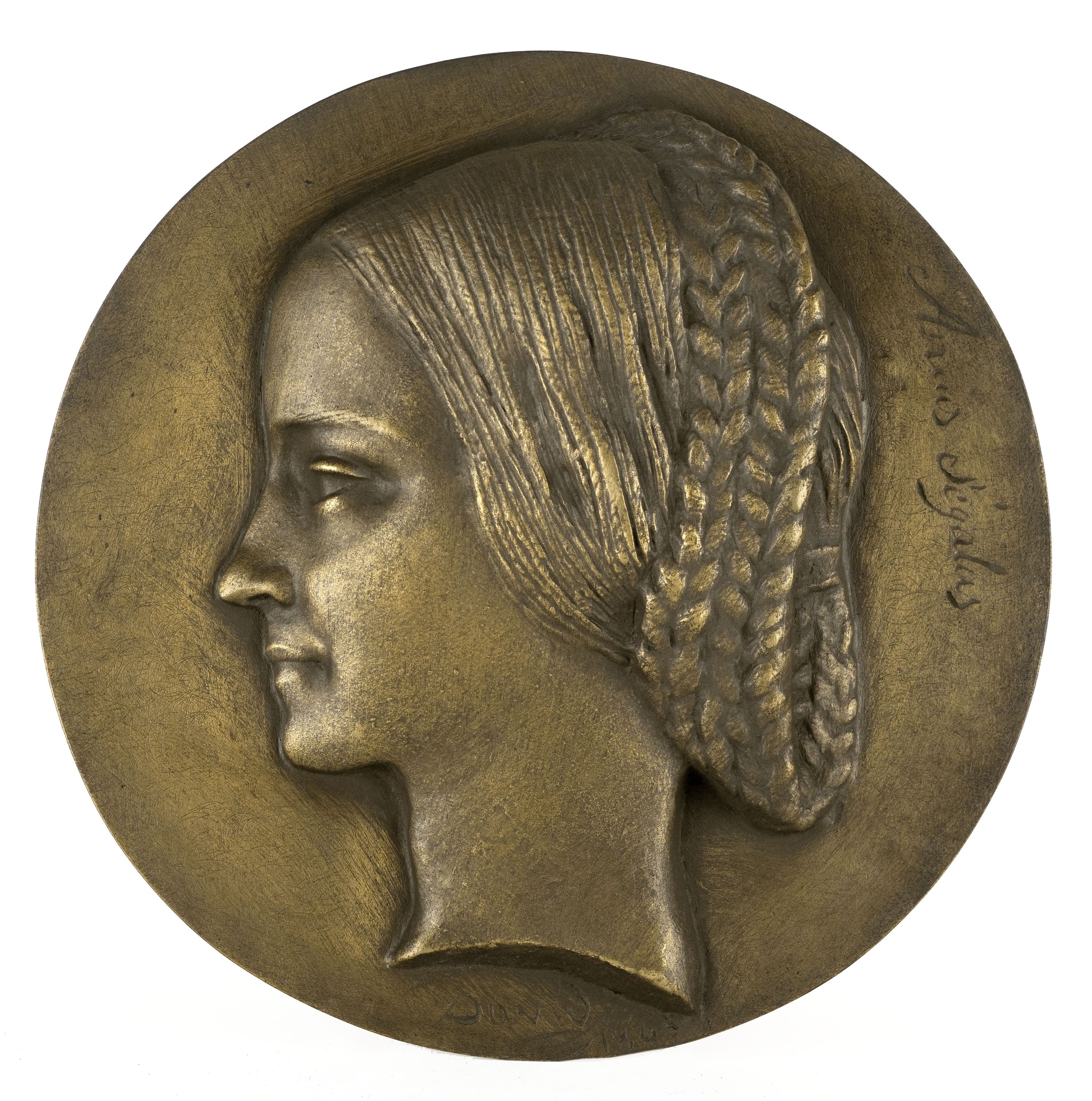 David d'Angers, Portrait d'Anaïs Ménard, dame Ségalas (1814-1895), femme de lettres