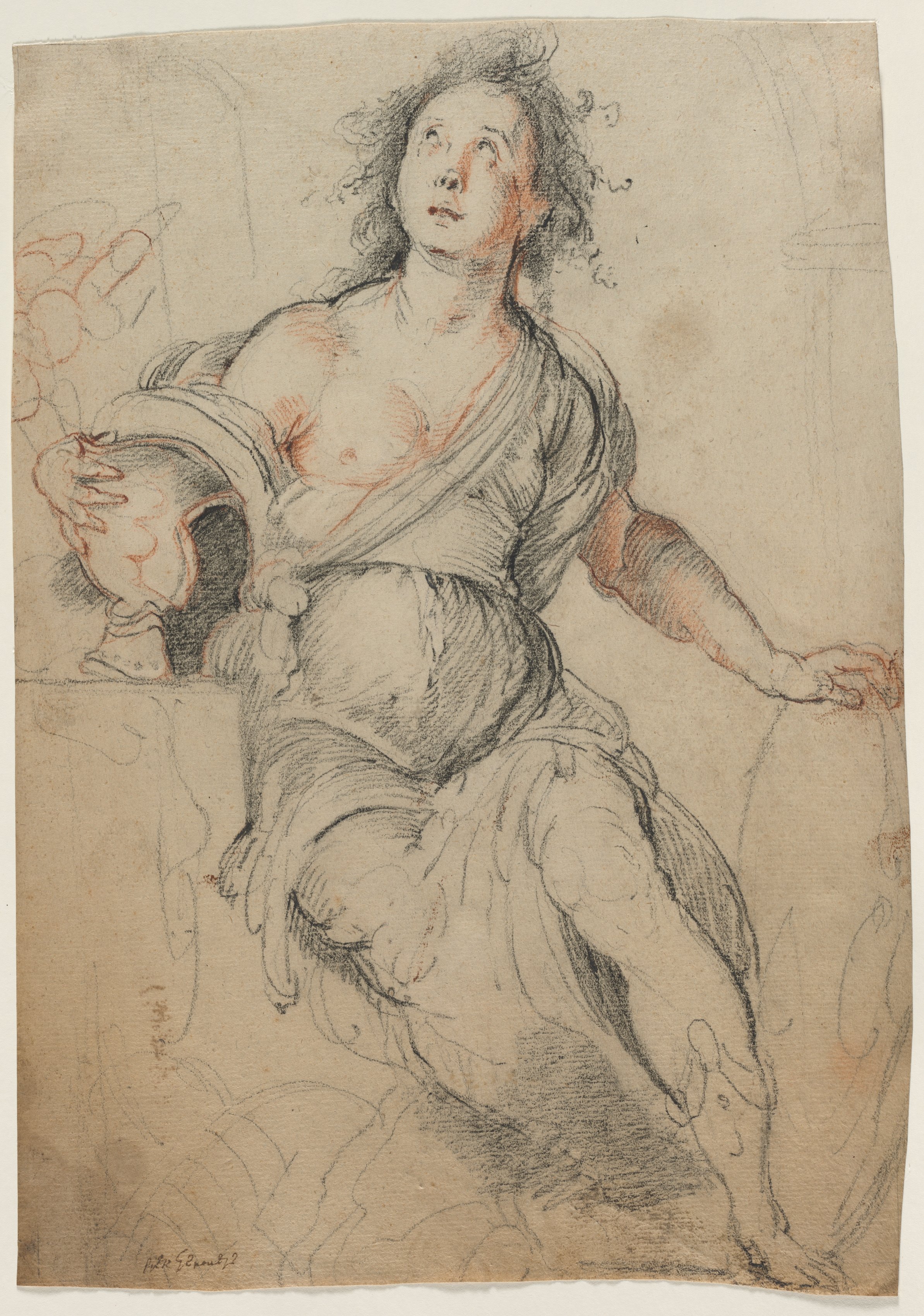 Bernardo Strozzi, Allegorical Figure