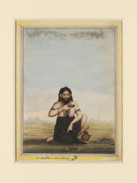Unknown, An album containing fifty-three drawings depicting occupations.