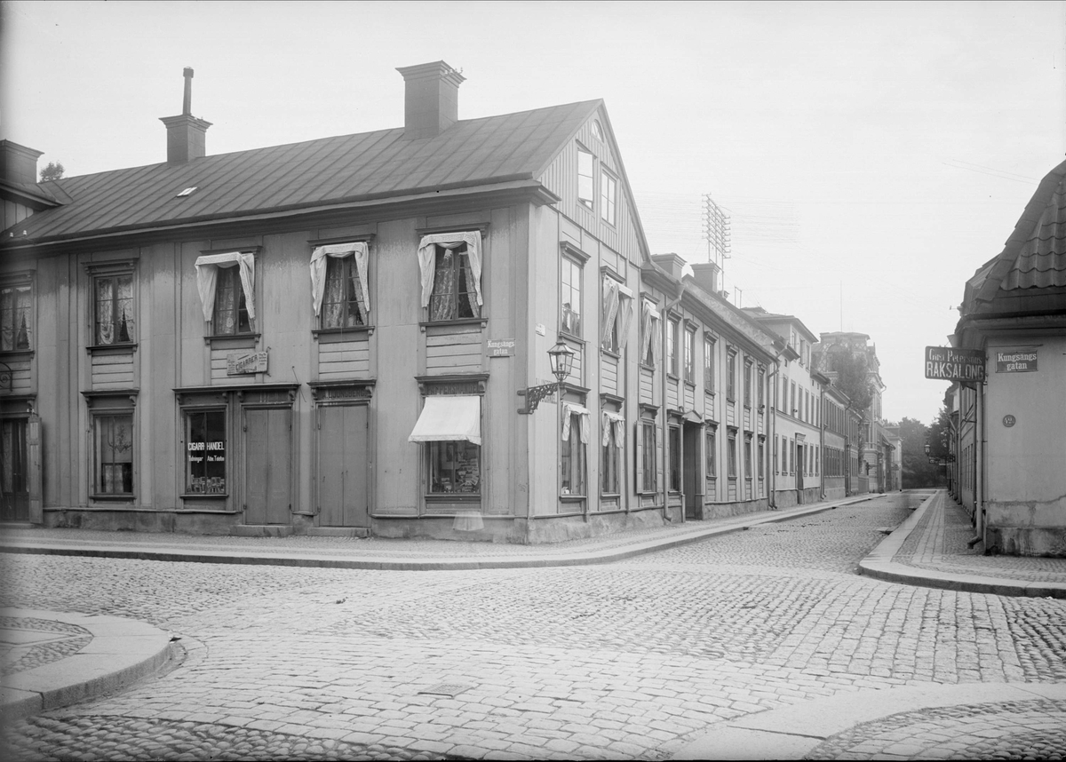 Alfred Dahlgren, Broad alley - Kunggrän, Dragarbrunn, Uppsala 1901 - 1902