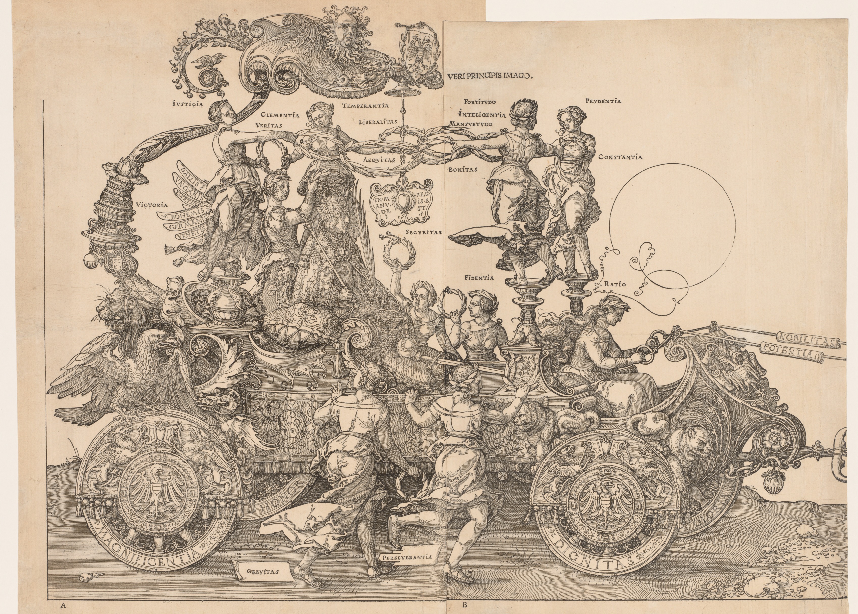 Albrecht Dürer, The Great Triumphal Car of Emperor Maximilian