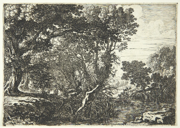 Herman van Swanevelt, Pan og Syrinx