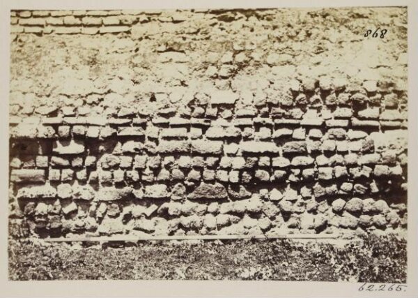 Parker, John Henry, Aqueducts. Specus of an aqueduct in the Wall of Rome, near the Amphitheatre Castrese.