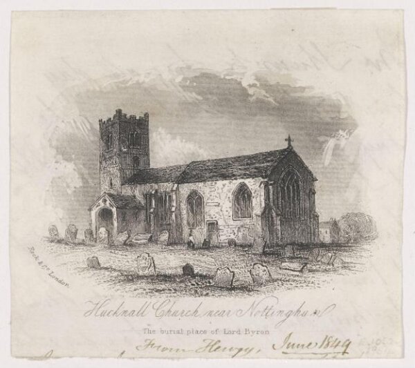 Unknown, Hucknall Church near Nottingham
