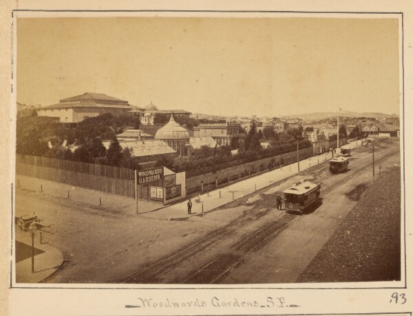 Carleton Watkins, Woodward Gardens, S.F.