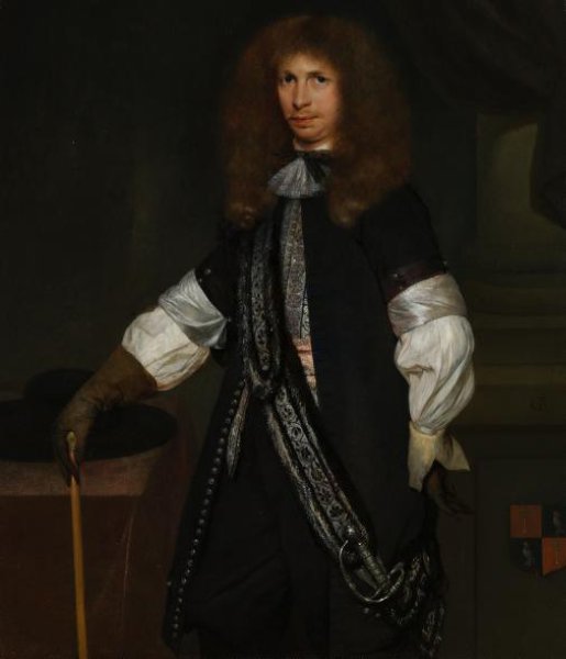 Gerard ter Borch (II), Jacob de Graeff (1642-90). In the Uniform of an Officer