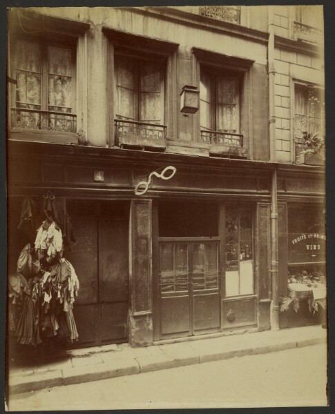 Eugène Atget, Cabaret du père Lunette/4 rue des Anglais