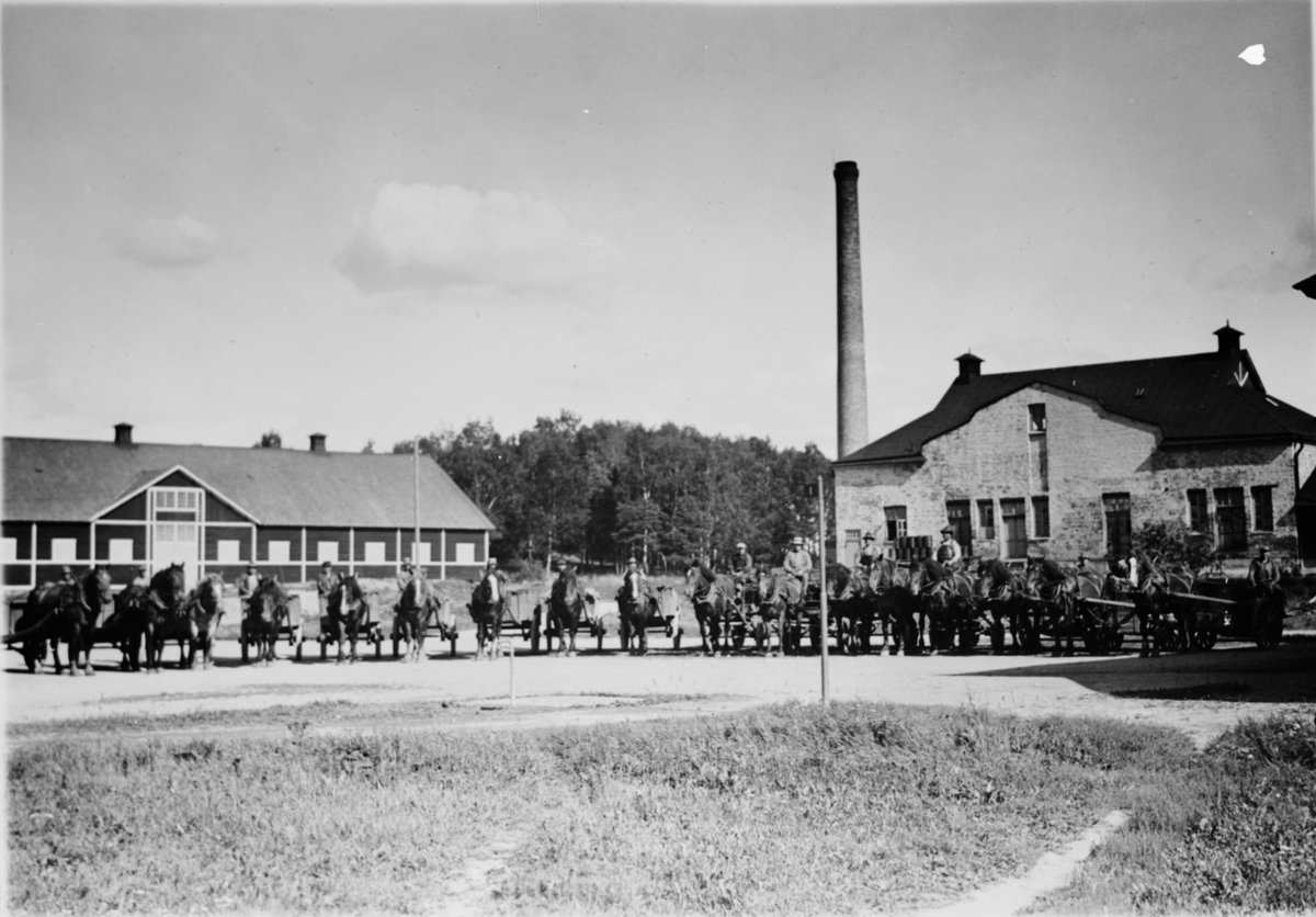 Okänd,, Upsala City’s Cleaning Works, probably 1920s or 1930s