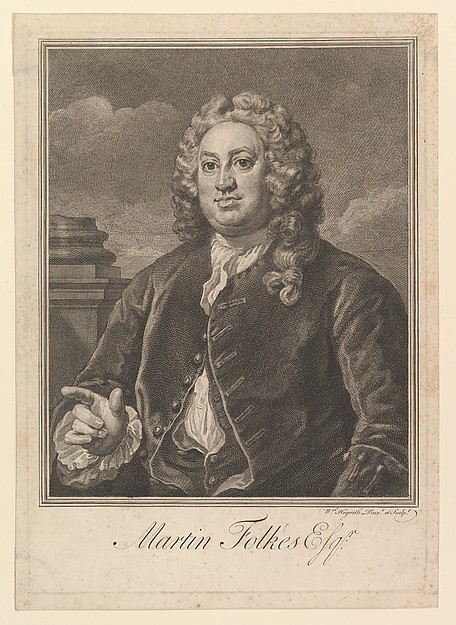 William Hogarth, Martin Folkes