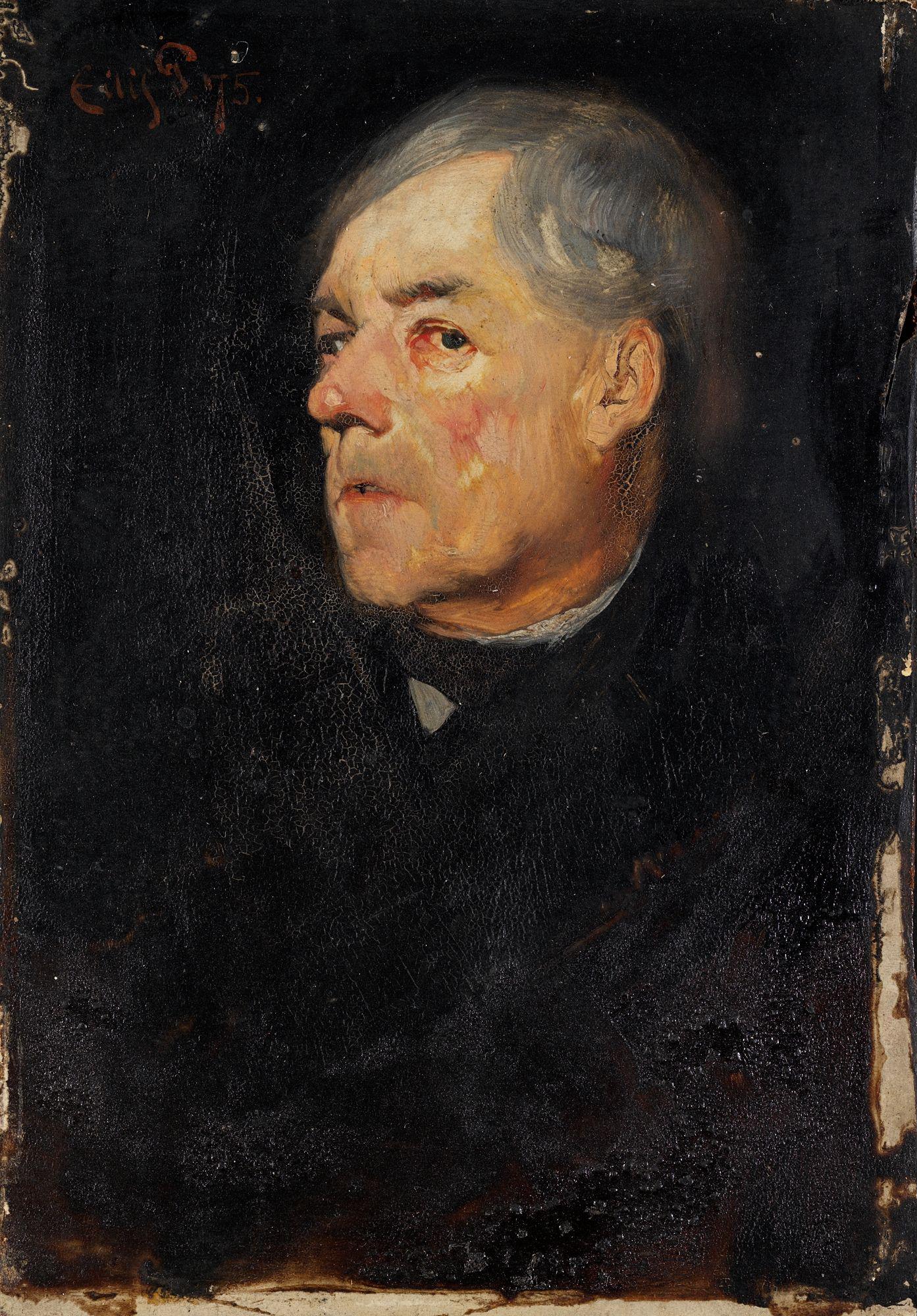 Eilif Peterssen, Study of an old Man