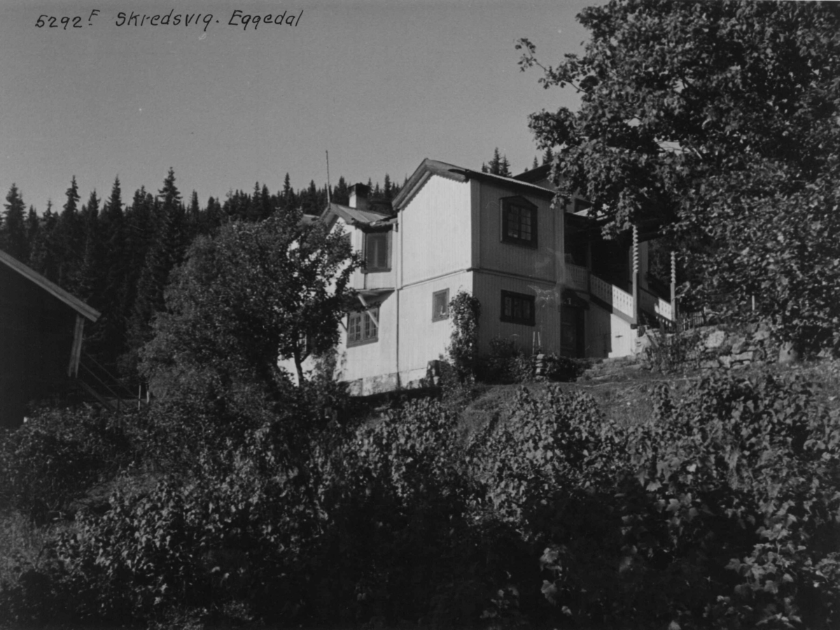 Anders Beer Wilse, Skredsvigs hjem