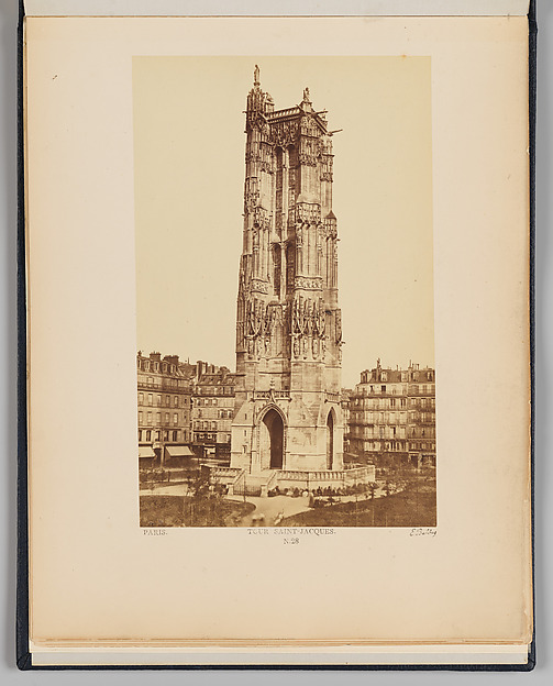 Edouard Baldus, La tour Saint-Jacques