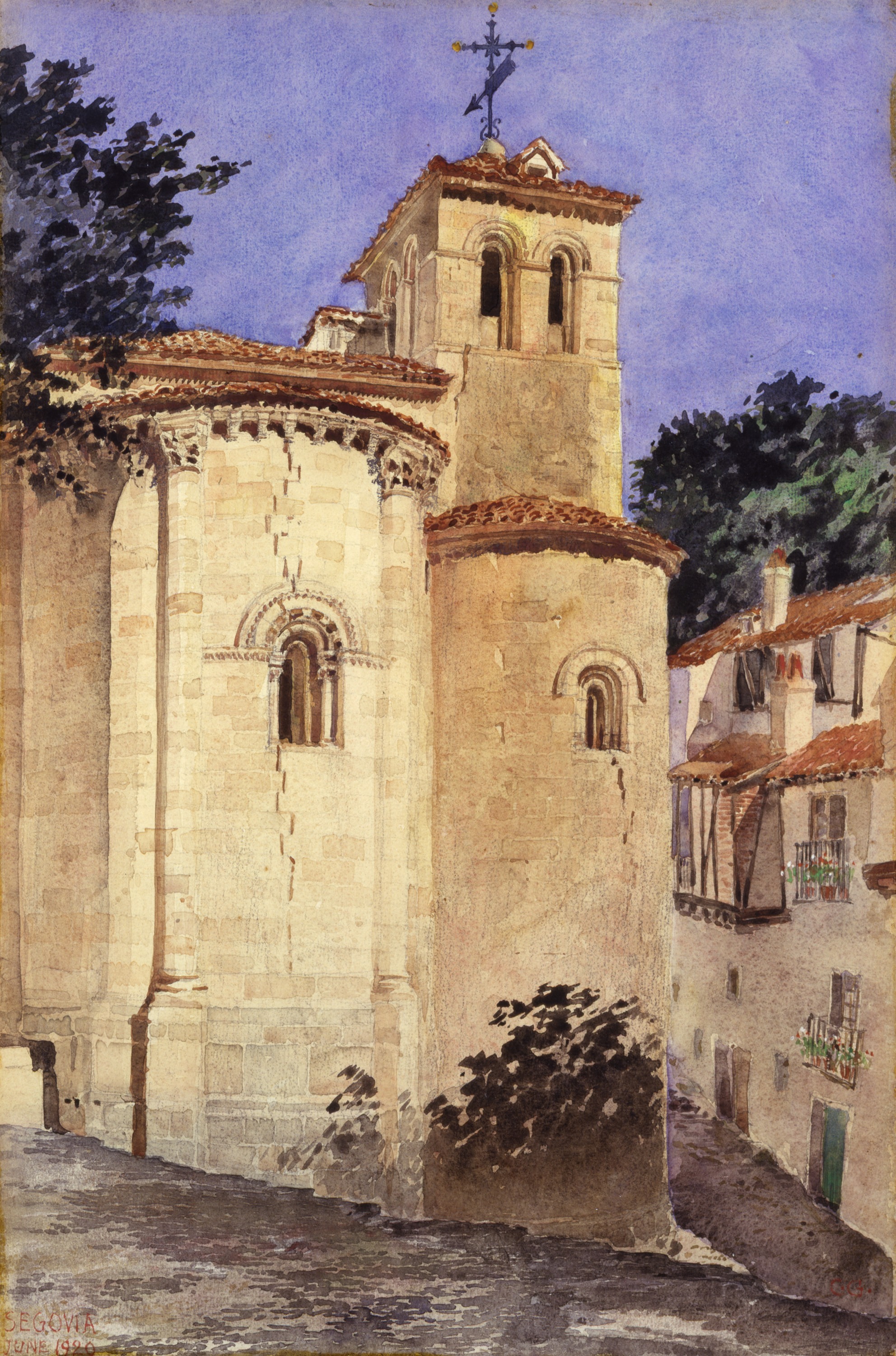 Cass Gilbert, Church at Segovia, Spain