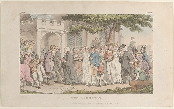 Thomas Rowlandson, The Weddings