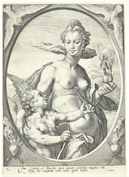 Hendrick Goltzius, Venus og Amor