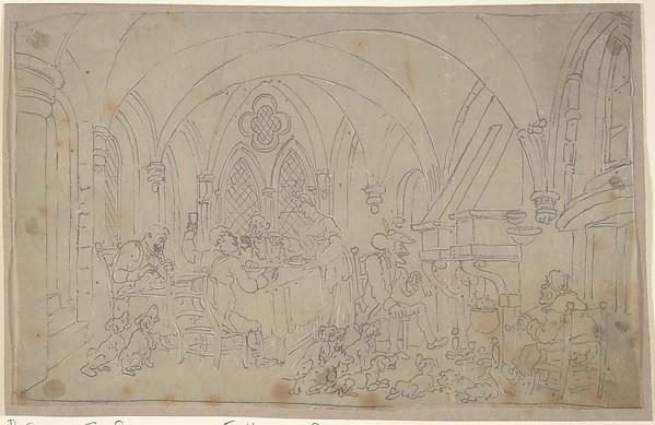 Thomas Rowlandson, Dr. Syntax and the Superannuated Fox Hunters