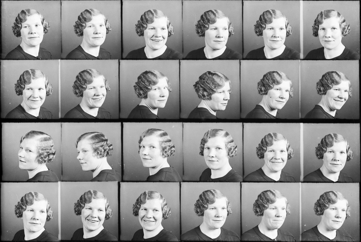 Skötsner-Edhlund, Greta Lundmark från Östhammar, Uppland, 1937