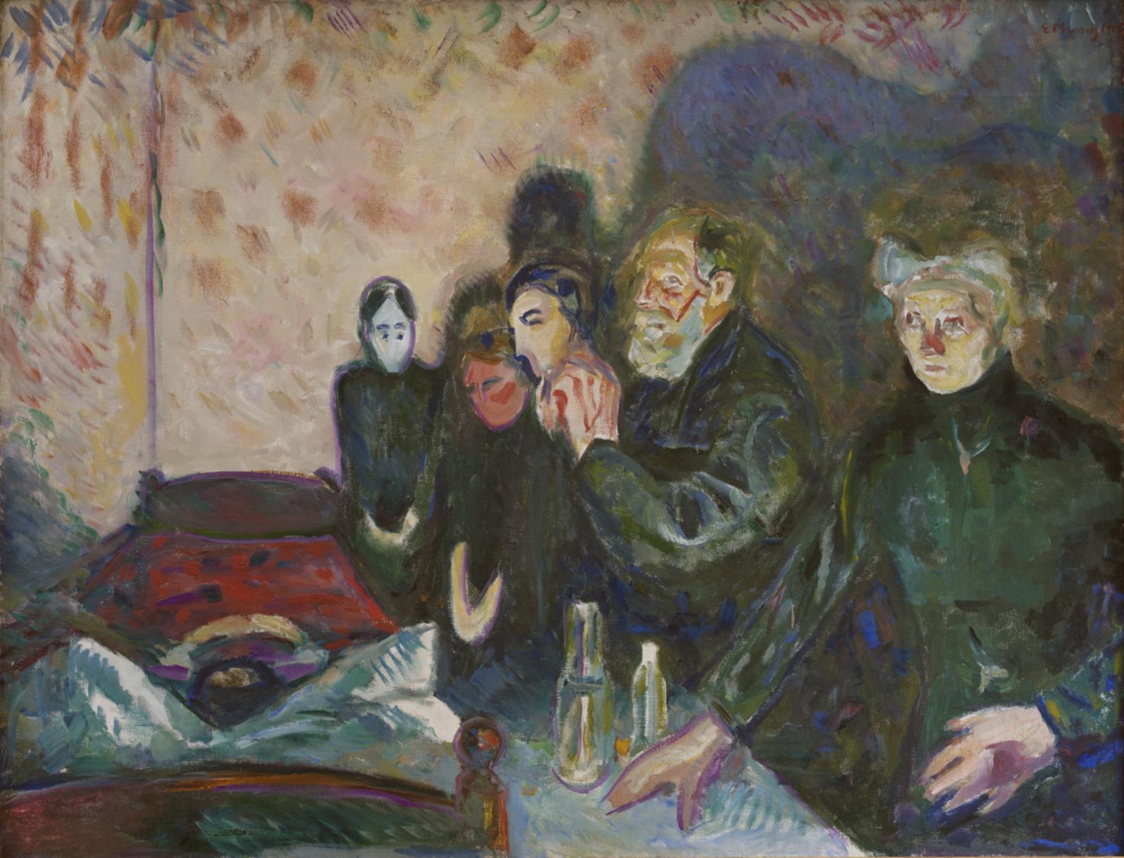 Edvard Munch, Dødskamp