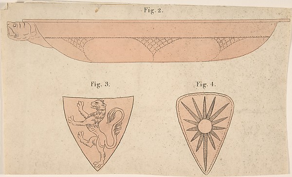 Anonymous, British, 19th century, Shield Designs
