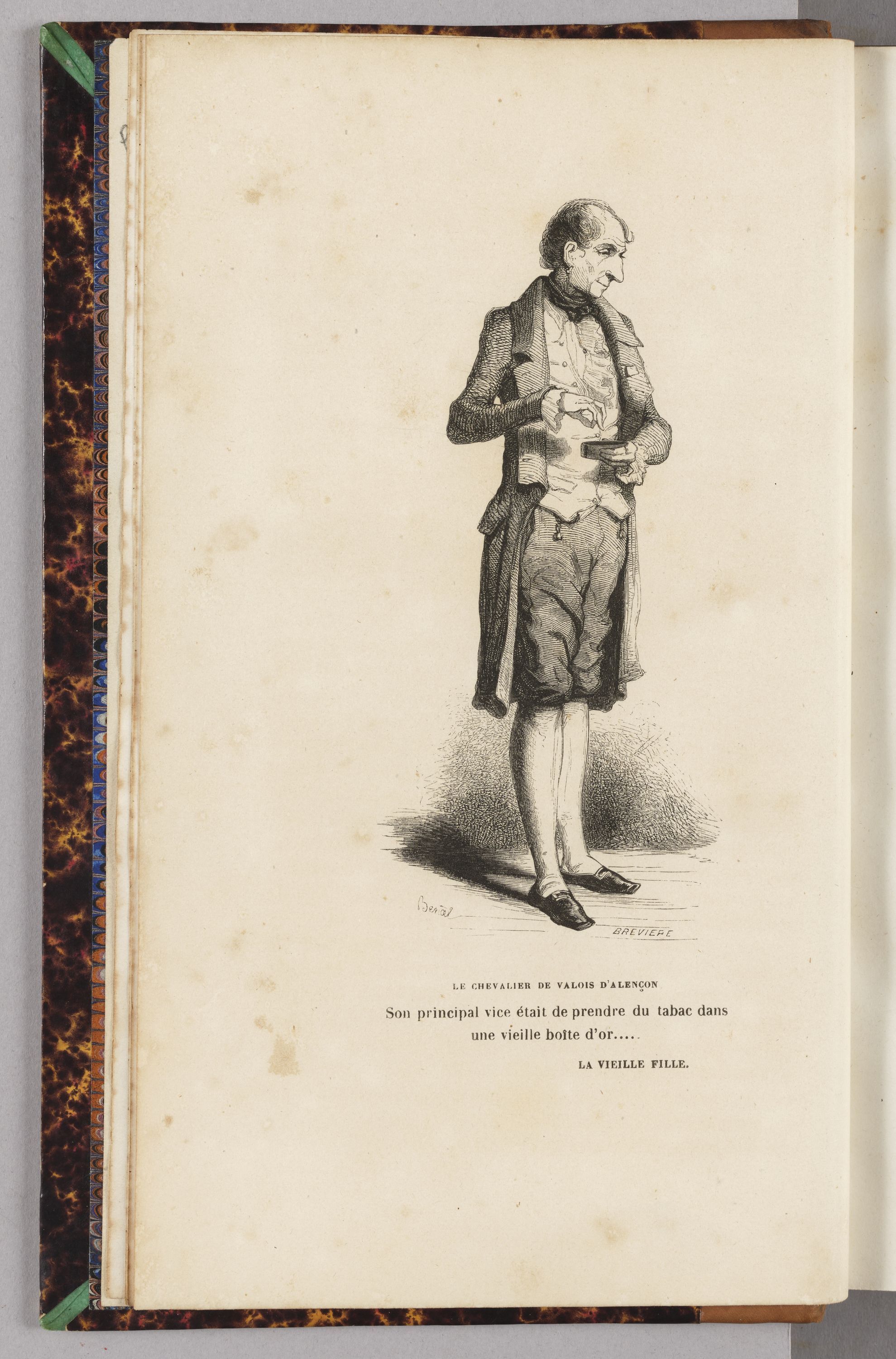 Bertall, Le Chevalier de Valois d'Alençon