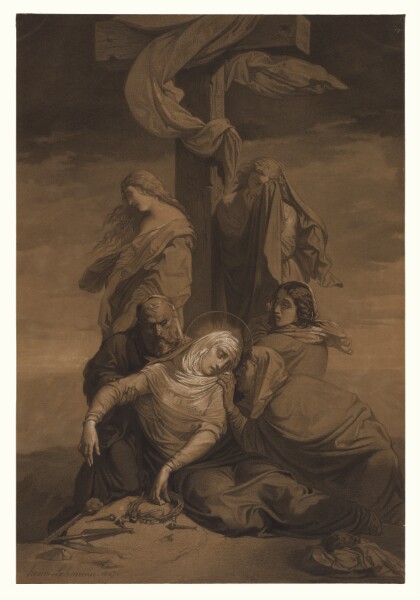 Henri Lehmann, Lamentation at the Foot of the Cross