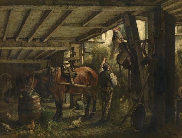 Jan Stobbaerts, Haycart