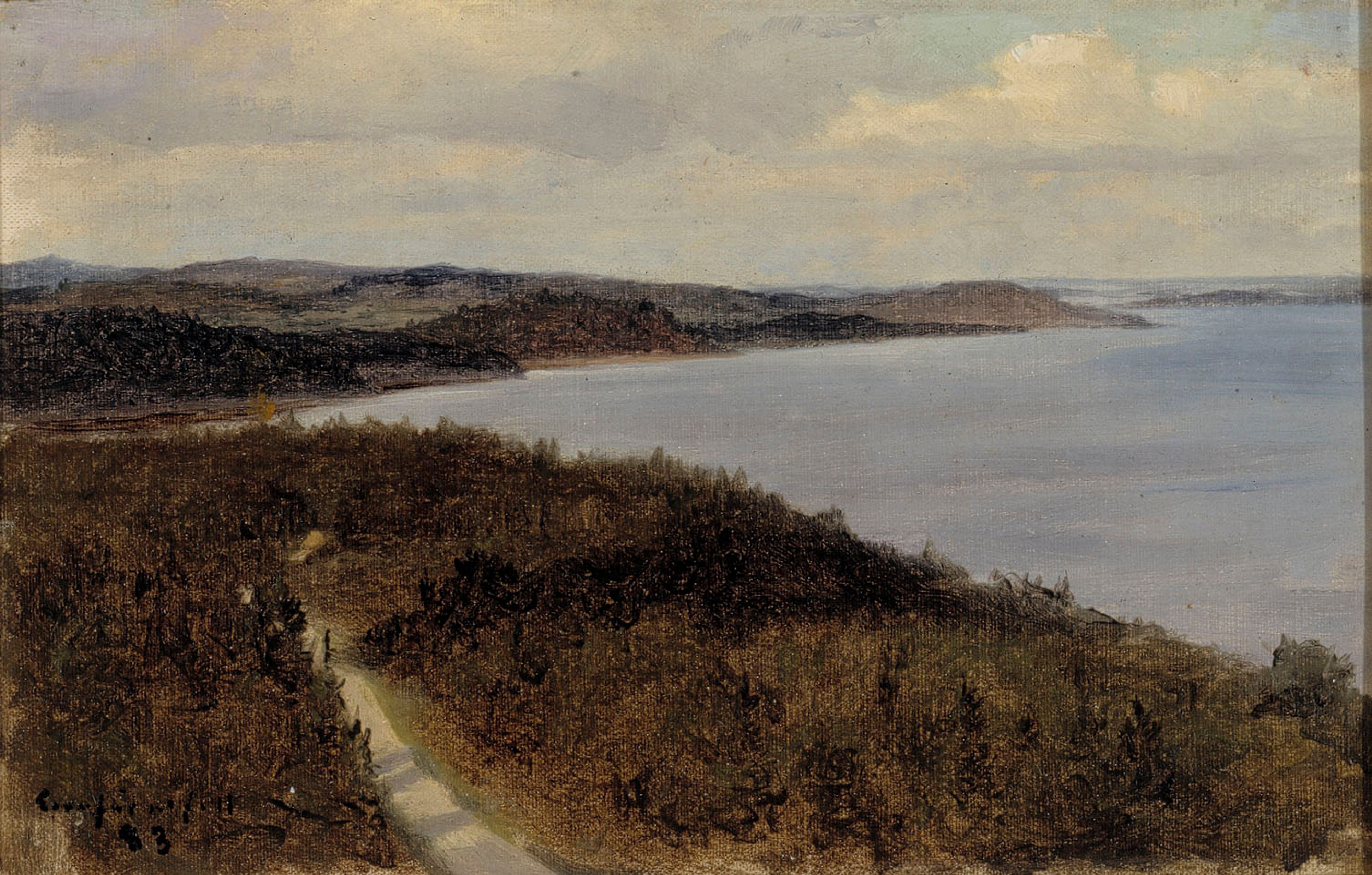 Eero Järnefelt, View of a Lake and Ridges