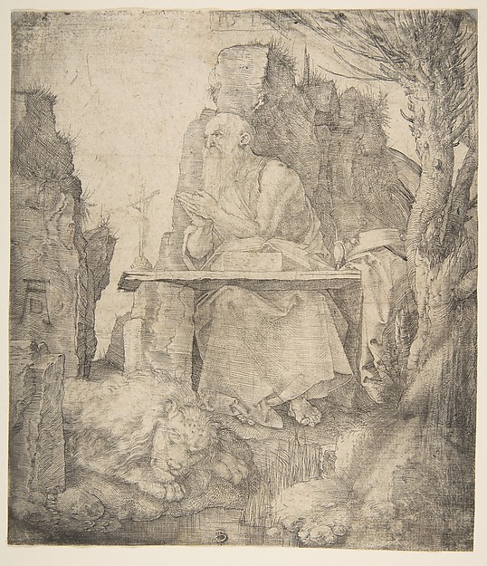 Albrecht Dürer, Saint Jerome by the Pollard Willow