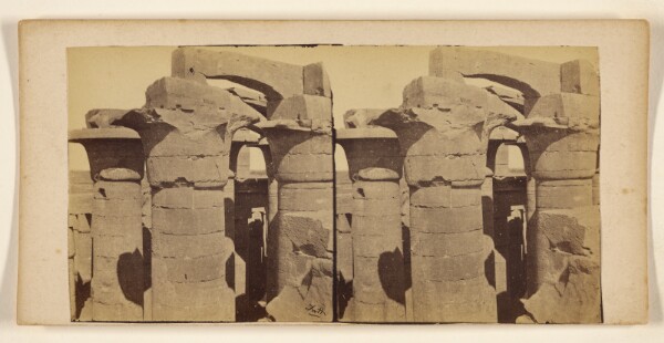 Francis Frith, [The Temple of Karnac. Thebes]